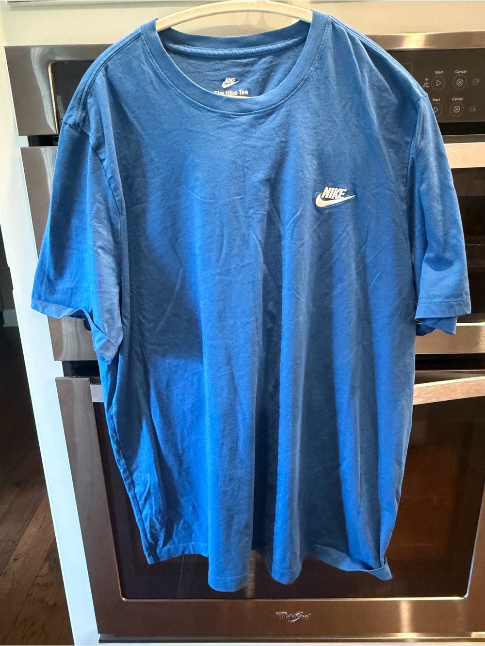Nike Men's Royal Blue Short-Sleeve Logo Tee